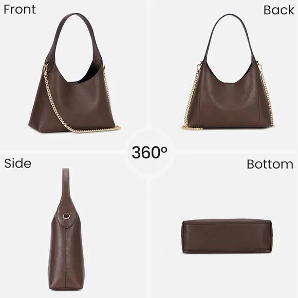 Trendy Small Cherry Hobo Bag with Detachable Shoulder Strap for All Occasions